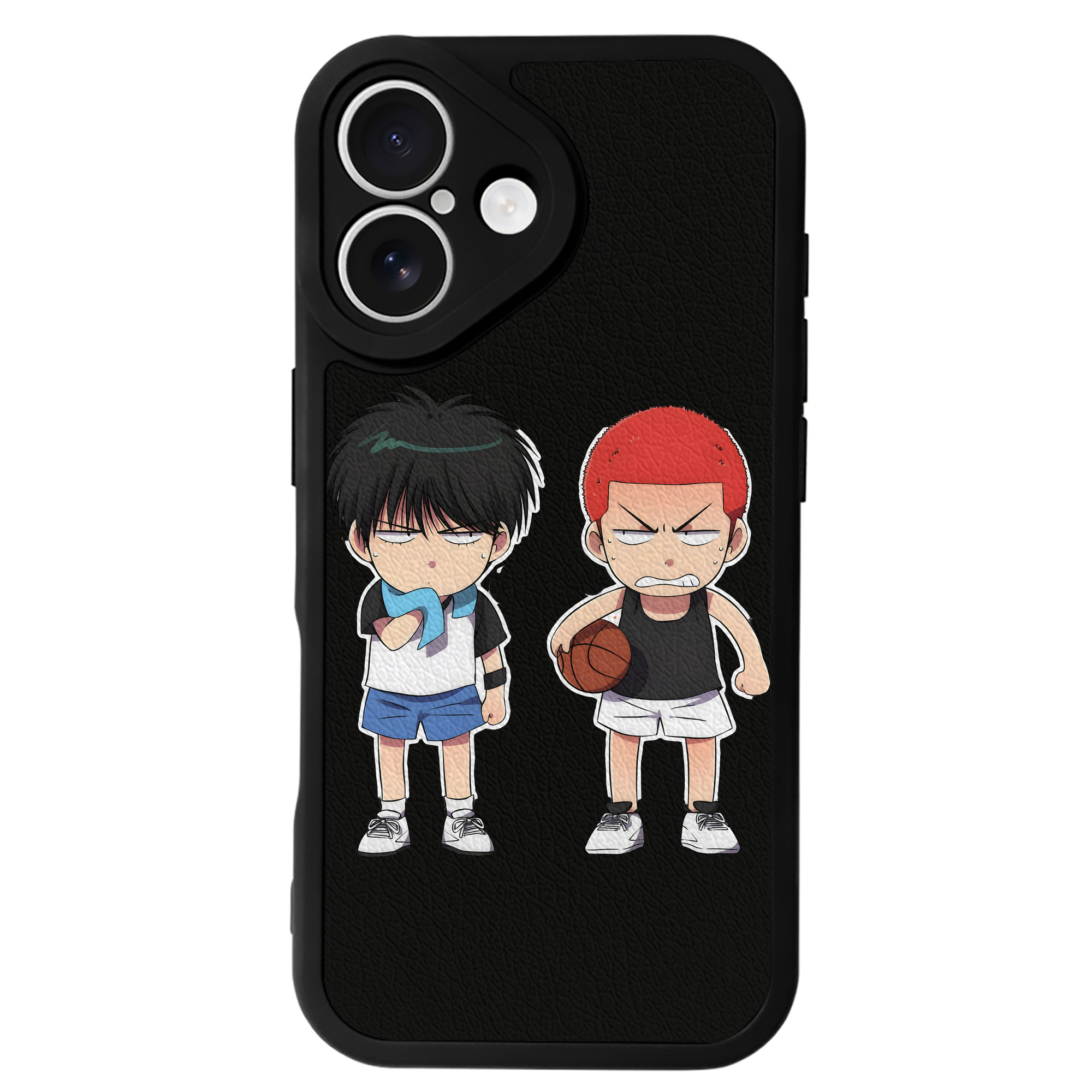 （画像用） SLAM DUNK／スラムダンク 【iPhone 16シリーズ対応】シリコンスマホケース（レザー調） 材質：シリコン